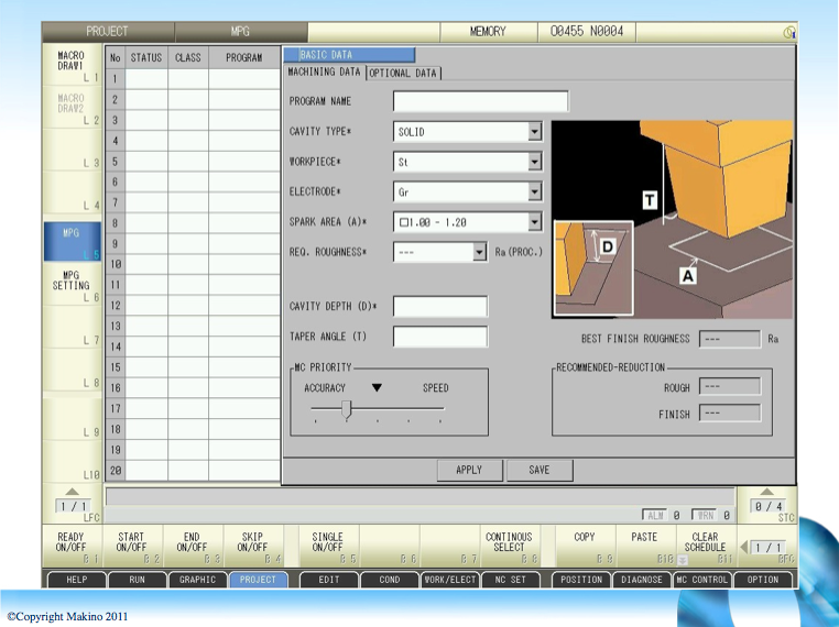 MPG (Makino Program Generator) Makes Sinker Programming Easy